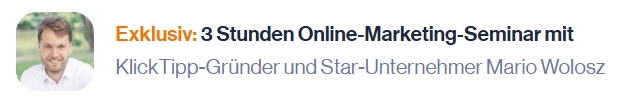 3-Stunden-Online-Marketing-Seminar